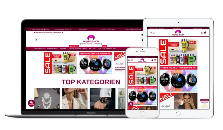 Bild: Entdecke die zauberhafte Welt von ANjAS-SHOP – Dein Schweizer Onlineshop für einzigartige Produkte!