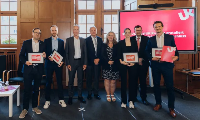 Promotionsfeier der Universität Koblenz und Verleihung der Promotionspreise 2025 Bild: Promotionsfeier der Universität Koblenz und Verleihung der Promotionspreise 2025