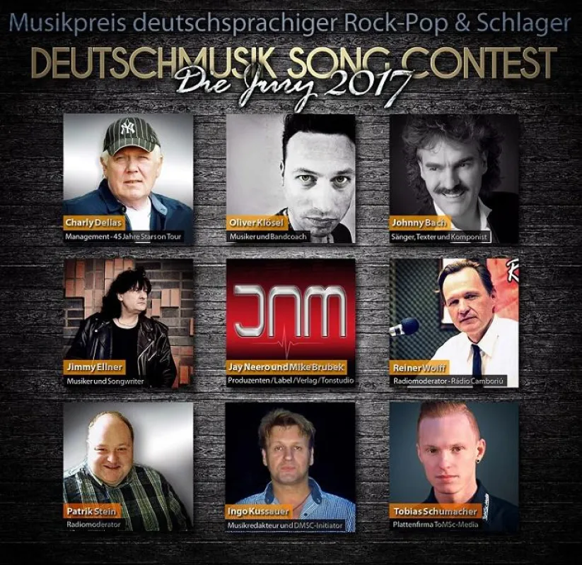 Deutschmusik Song Contest 2017: Die Jury