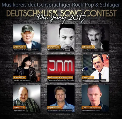 Bild: Deutschmusik Song Contest 2017: Die Jury steht fest