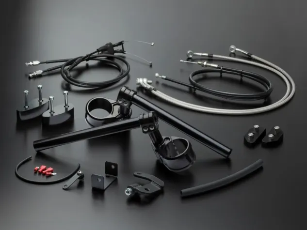 Bild: ABM multiClip: Individuell einstellbarer Motorrad Stummellenker