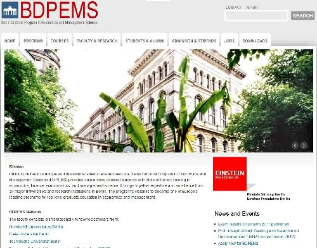Doktorandenprogramm BPDEMS an Humboldt-Universität Berlin von MeyerMisginMedia GmbH gelauncht