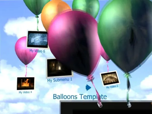 Bild: Zeitwerk und Lumo Graphics entwickeln gemeinsam für „Nero Vision 4“ animierte 3D-Menü-Bildschirme für Videopräsentationen