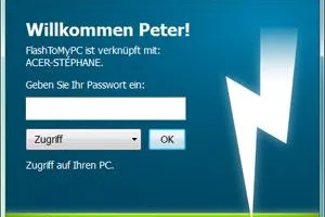 Bild: Stick on you? Und der Home PC ist immer dabei