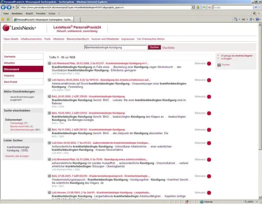 Bild: Gesundheitsprognose - LAG Nürnberg setzt hohe Hürden für krankheitsbedingte Kündigung