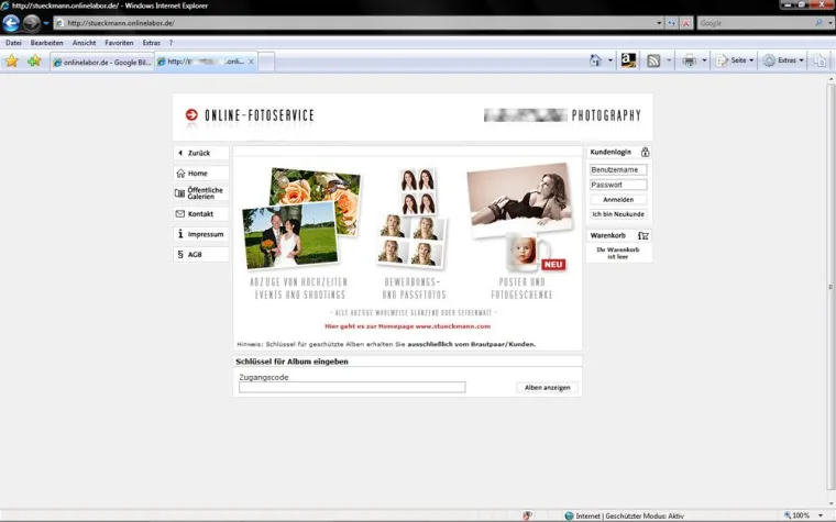 Bild: Vermarktungsplattform für Fotografen