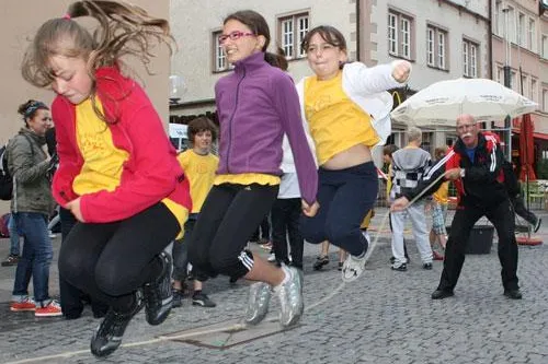 Bild: Franken aktiv 2011 - Erhard Sport unterstützt das Spiel- und Bewegungsfest des BLSV