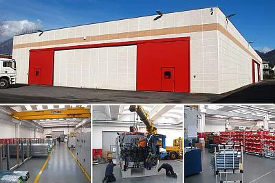 RULMECA eröffnet neue Fabrik für Stückgut-Tragrollen Bild: RULMECA eröffnet neue Fabrik für Stückgut-Tragrollen