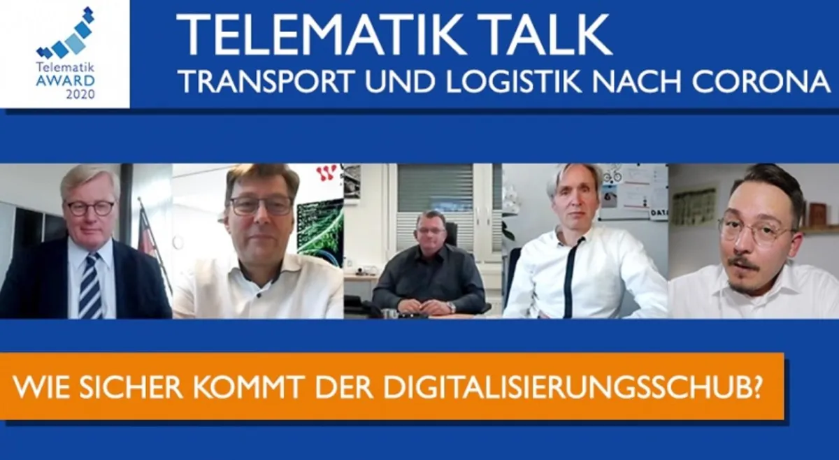 Der #TelematikTalk greift das Thema ?Transport und Logistik nach Corona
