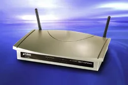 Bild: Planet VIP-462DG - DECT fähiger VoIP Router - kostengünstig über das Internet oder Festnetz telefonieren