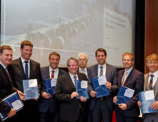 Bild: Perspektivpapier für den Emder Seehafen