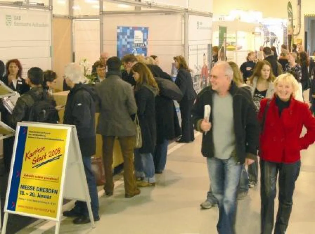 KarriereStart Messe vom 23.-25. Januar 09 in Dresden