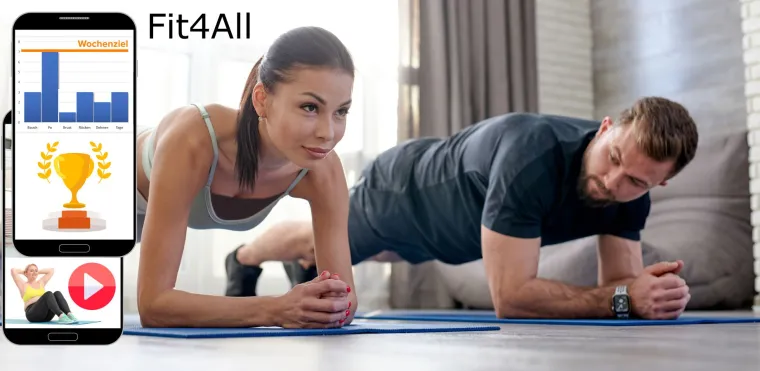 Bild: Neue App kombiniert Fitness Tracking mit über 70 der beliebtesten YouTube Workouts