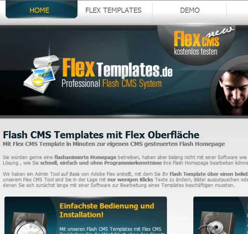 Flex-Templates.de - Partner für Flex CMS Templates