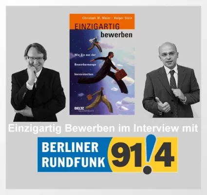 Bild: Einzigartig Bewerben im Radio-Interview: Einzigartig Bewerben gibt wertvolle Tipps rund um das Thema Bewerbung