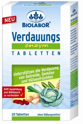 Bild: BIOLABOR Verdauungs enzym Tabletten / So wird Wintergemüse leichter verdaulich