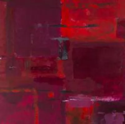 Bild: Abstrakte Malerei - Die Malerin Manuela Kreibig Wentzel aus Landsberg - offenes Atelier und Kunstausstellung