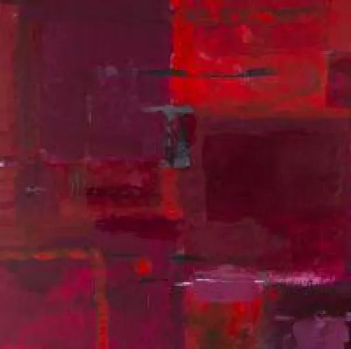 Bild: Abstrakte Malerei - Die Malerin Manuela Kreibig Wentzel aus Landsberg - offenes Atelier und Kunstausstellung