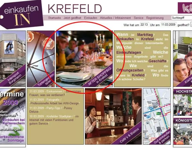 Bild: Krefeld "after shopping"