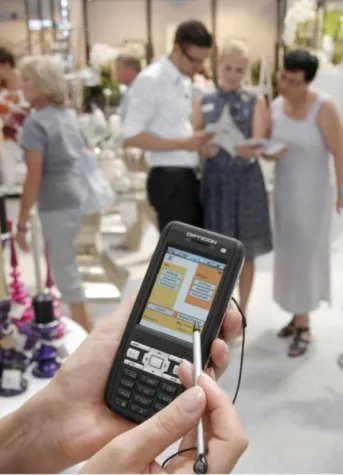 Bild: Mobiles „Order Processing“ steigert den Messeerfolg