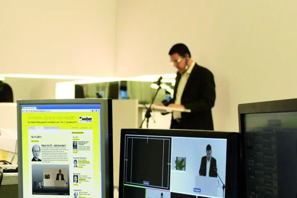 Bild: Große Resonanz auf Architektur-Webkongress