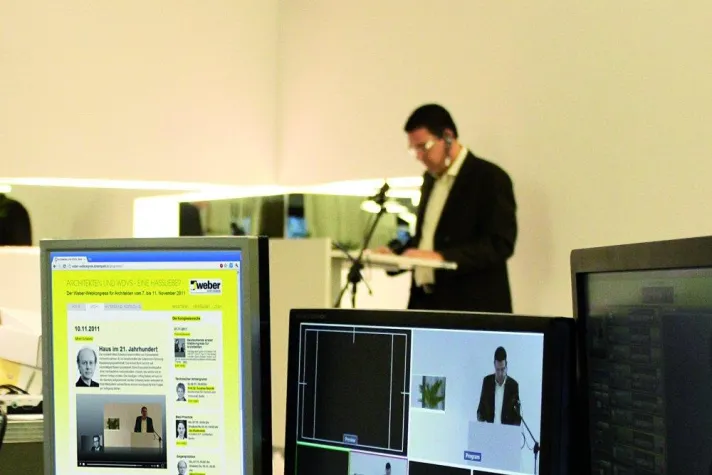 Große Resonanz auf Architektur-Webkongress Bild: Große Resonanz auf Architektur-Webkongress