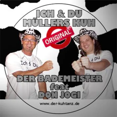 Bild: Kuuuhl - Was macht die Kuh im Freibad?