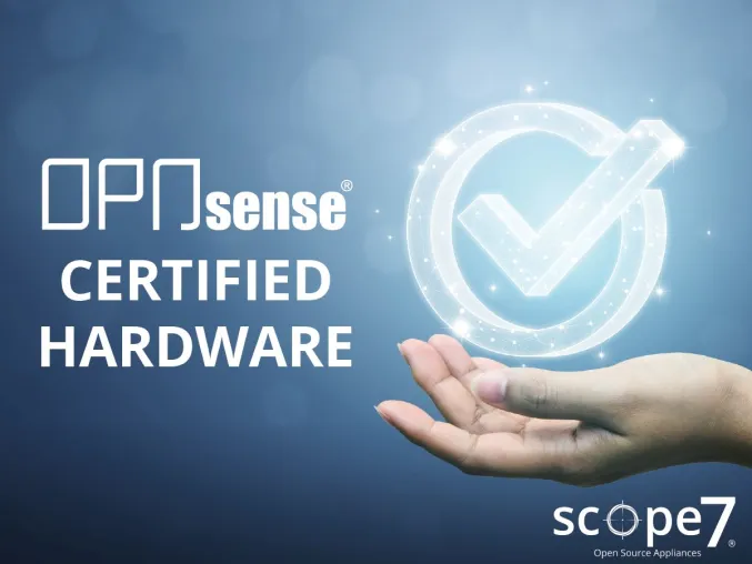 Bild: Leistungsstarke Netzwerkhardware von Landitec® - jetzt auch offiziell OPNsense® zertifiziert
