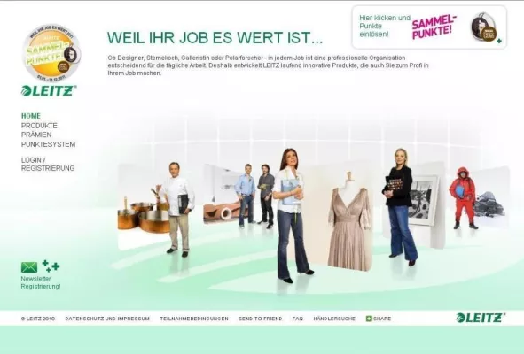 Bild: Profis schwören auf LEITZ: Große POS-Kampagne für Handel und Endver-wender