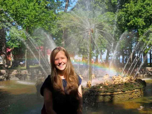 Bild: Aus Blutspenderin wird Stammzellspenderin