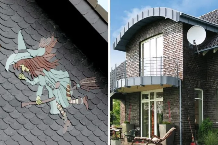 Bild: Aussagekräftige Dachaccessoires
