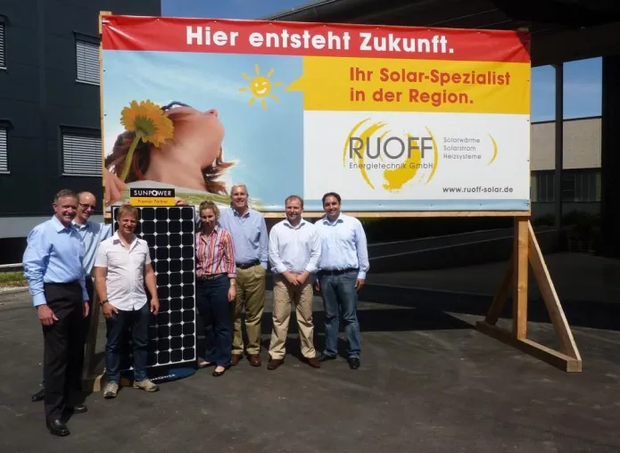 Bild: SunPower wählt RUOFF Energietechnik als Fachpartner