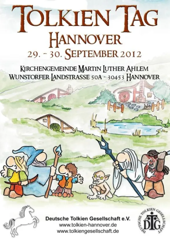 Plakat Tolkien Tag Hannover 2012