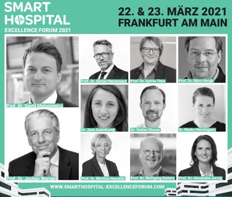 Bild: Smart Hospital Excellence Forum 2021 – die Zukunft des digitalen Gesundheitswesens