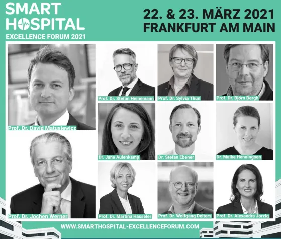Bild: Smart Hospital Excellence Forum 2021 – die Zukunft des digitalen Gesundheitswesens