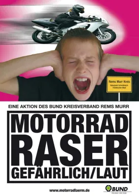 Bild: Motorradraser und Motorradlärm - Höhere Bußgelder verpuffen bei Bikern nahezu wirkungslos