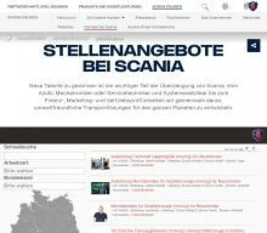 Bild: Scania startet neues Karriereportal