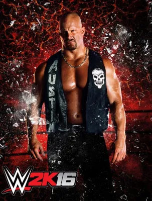 Bild: Gebt uns ein 'Hell Yeah': 2K kündigt Stone Cold Steve Austin als Cover-Superstar für WWE 2K16 an