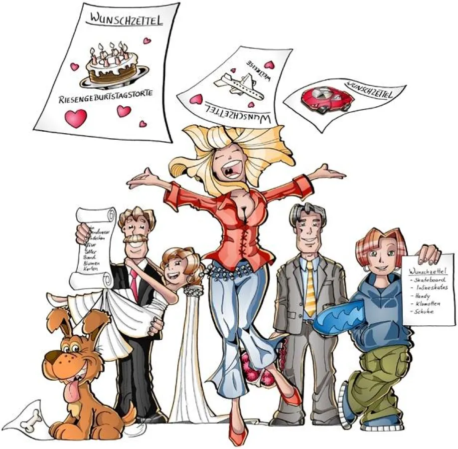 Nie wieder doppelte Geschenke bekommen, nie wieder endlose Abstimmungsprozesse zwischen den Gästen: Auf der neu entwickelten Online-Plattform meine-wuensche.de kann man kostenlos seine Wünsche zentral