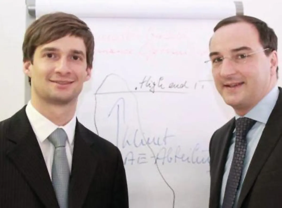 Marc Bernath (li.) und Thomas Karg.