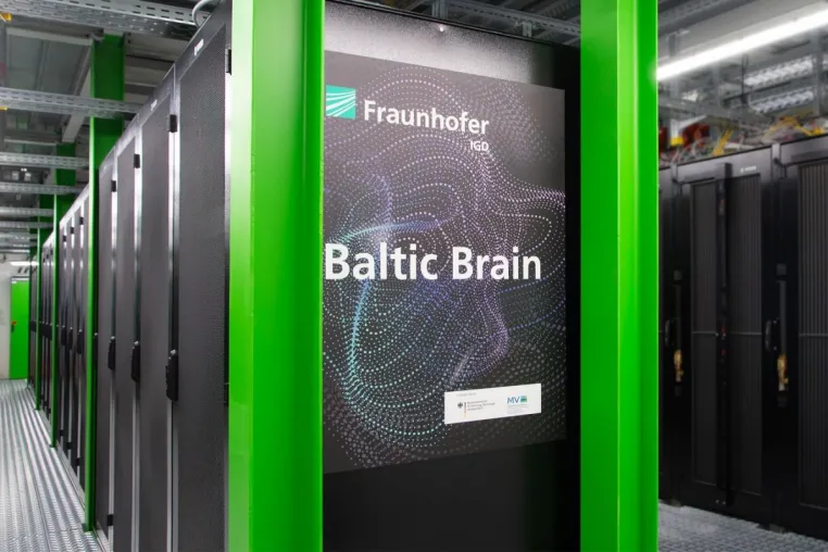 Fraunhofer IGD nimmt leistungsstarken GPU-Cluster in Betrieb Bild: Fraunhofer IGD nimmt leistungsstarken GPU-Cluster in Betrieb