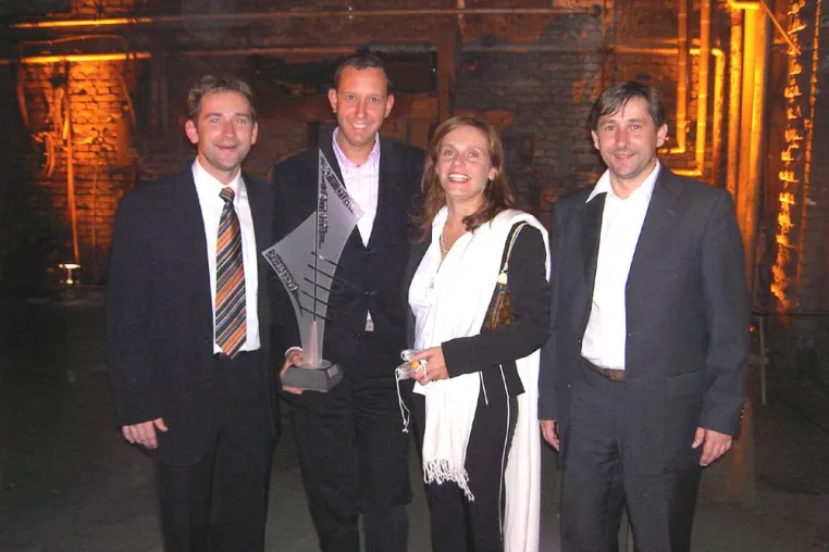 Bild: 6. Hogast Internet-Award bescherte websLINE Doppelsieg