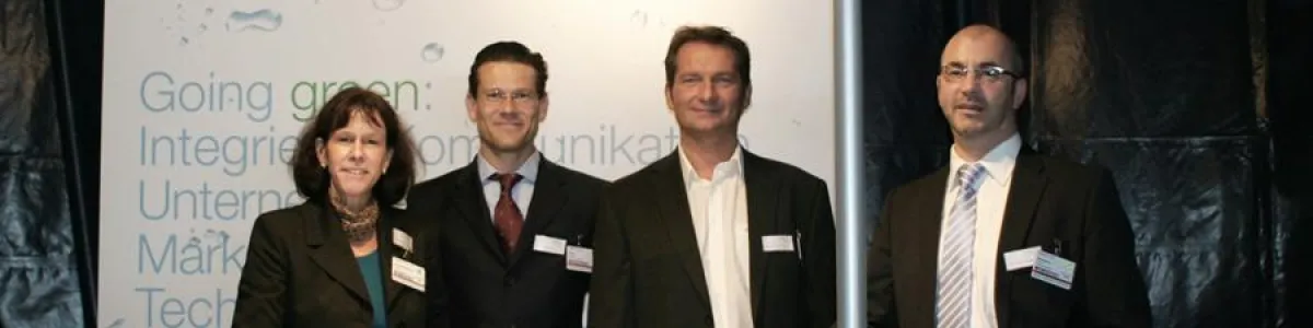 Das Team von headline auf dem Campus Symposium 2009