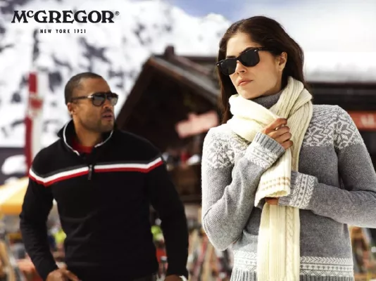 Bild: Dartmouth Skimode erlebt Revival: Stilvolle, preppy Ivy League Wintermode 2012 von McGregor Fashion New York