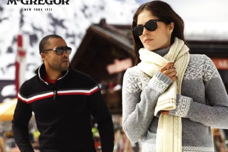 Bild: Dartmouth Skimode erlebt Revival: Stilvolle, preppy Ivy League Wintermode 2012 von McGregor Fashion New York