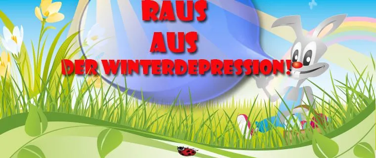 Bild: Raus aus der Winterdepression, rein in die Osterrabattaktion