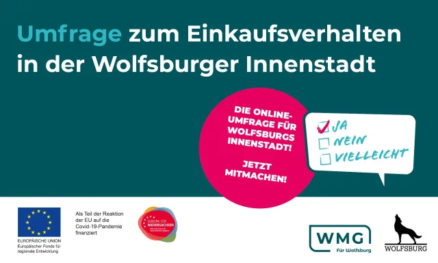 Bild: Umfrage zum Einkaufsverhalten in der Wolfsburger Innenstadt 
