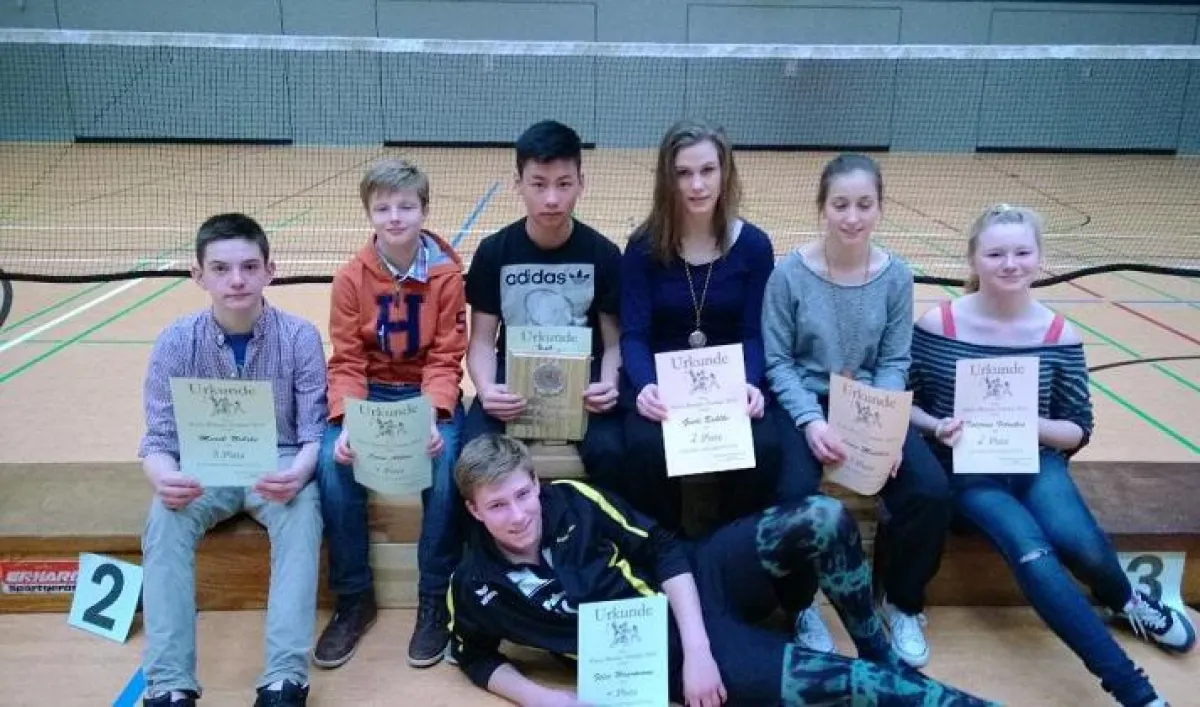 Allein sieben Teilnehmer stellte der SV Fortuna 83 Rotenburg beim diesjährigen Kreisbestenturnier