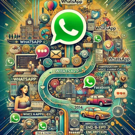Bild: Die Geschichte von Whatsapp