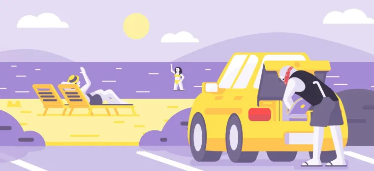 Bild: Endlich Urlaub. Und dann das: Handy, Geld, Kamera – alles weg! Neue Hausratsversicherung ersetzt den Schaden